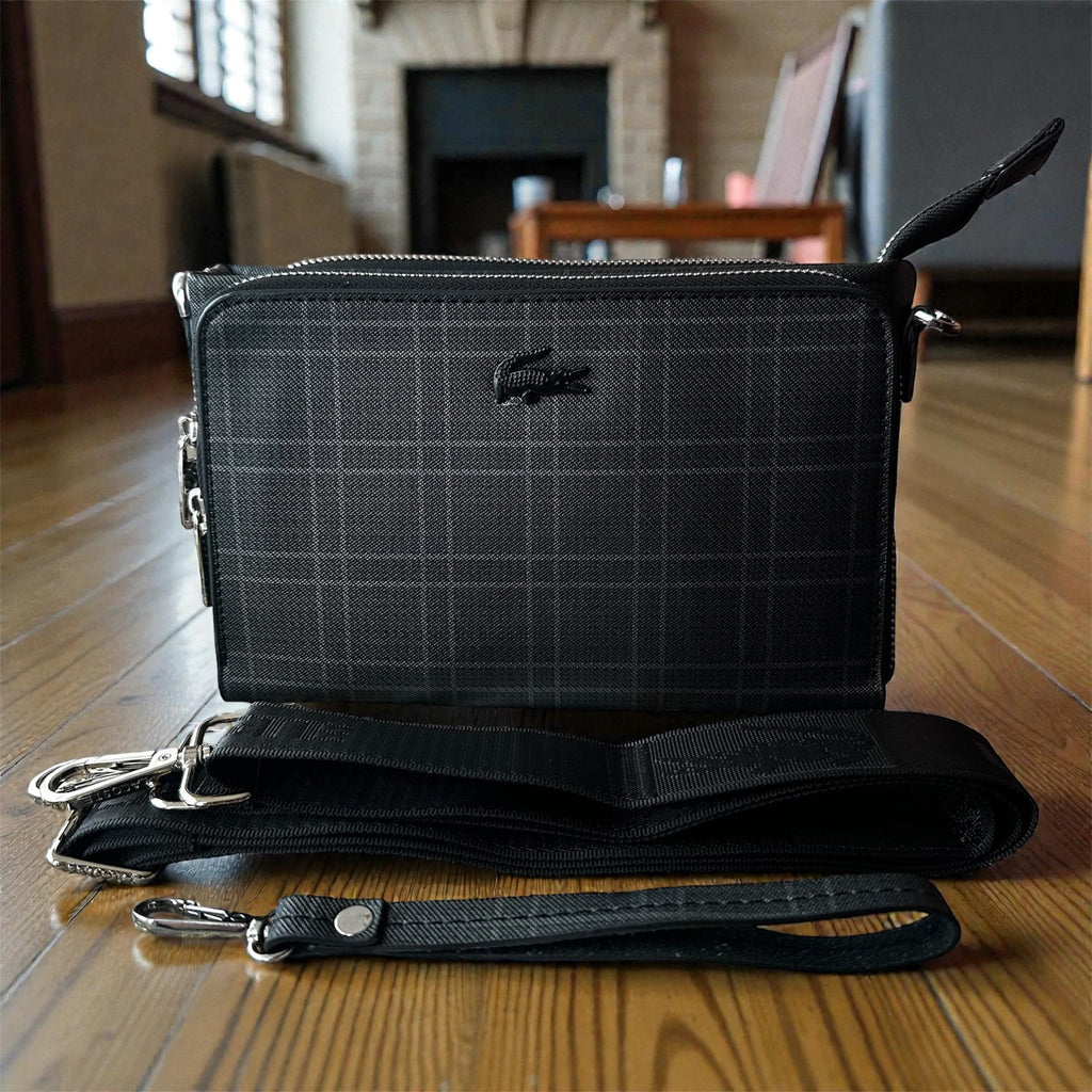 Sacoche Lacoste black