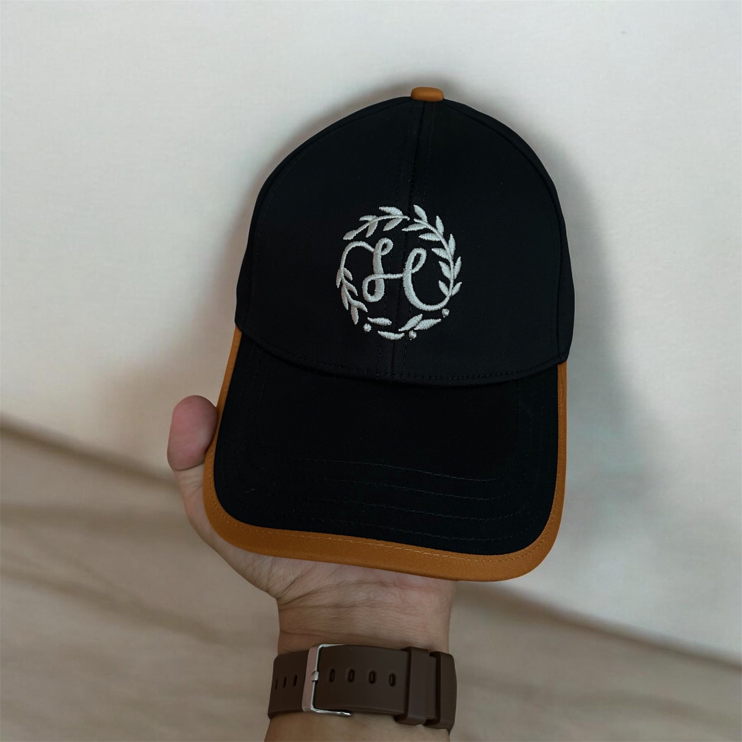 Casquette hermès noir