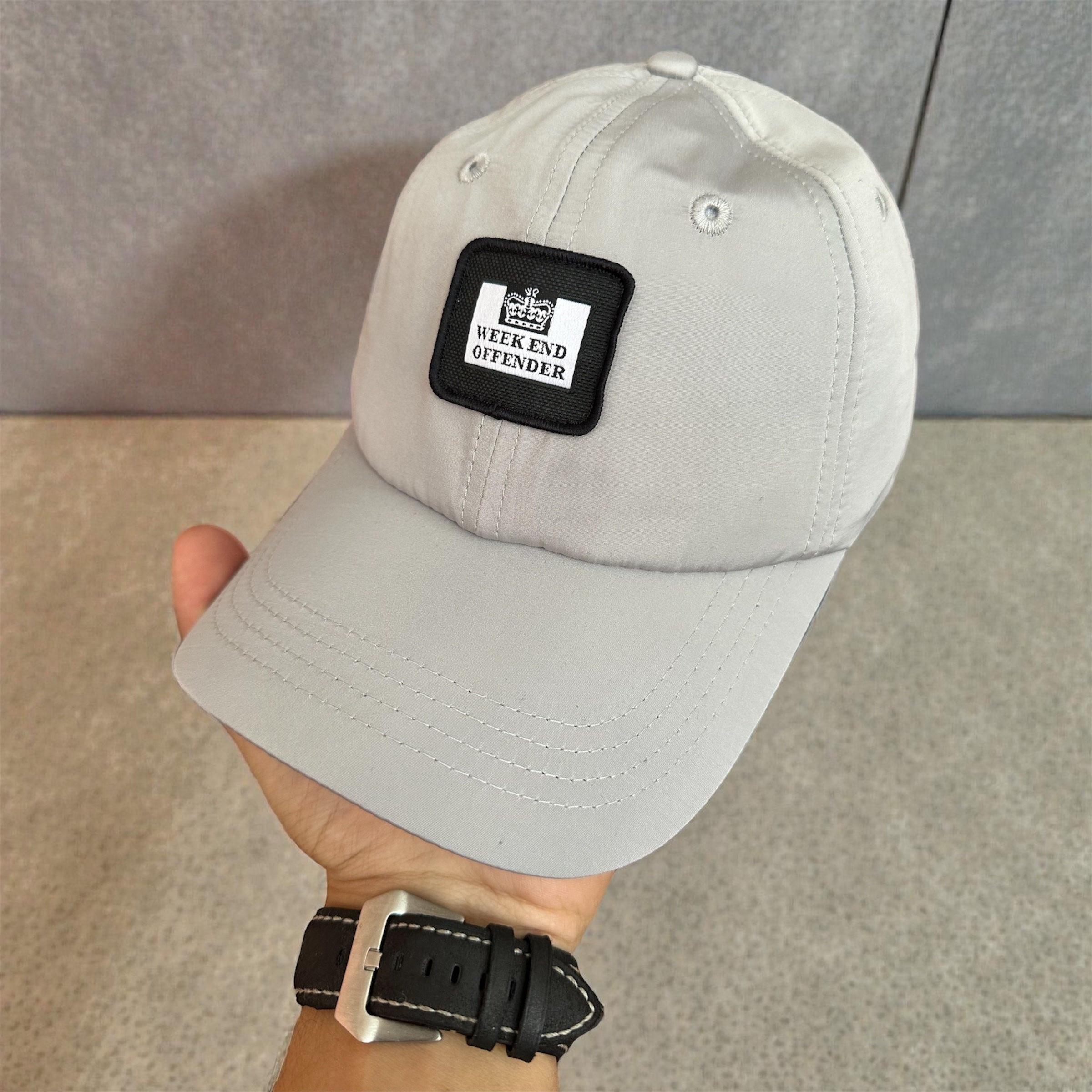 Casquette Weekend offender gris