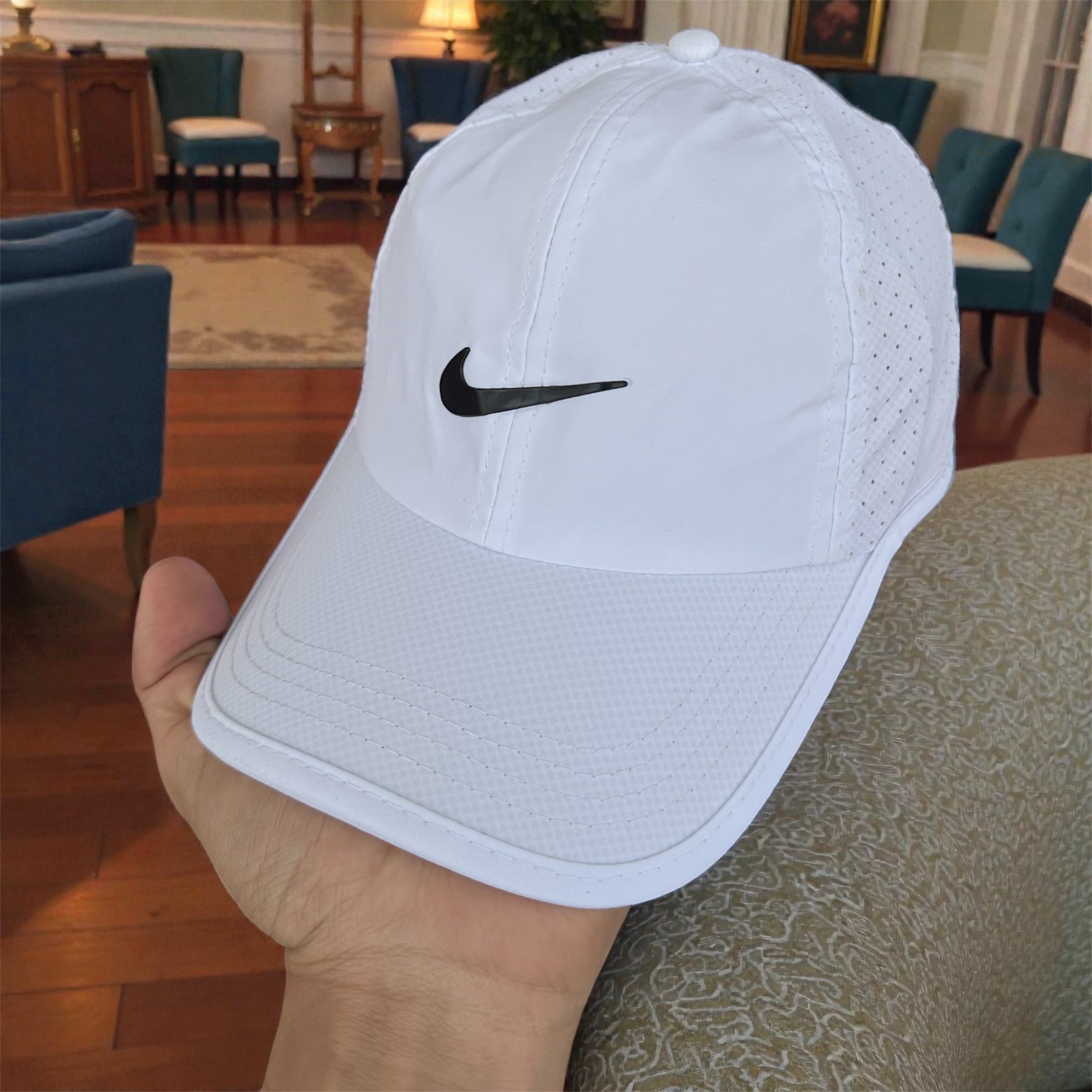 Casquette nike blanche