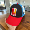 Casquette Lacoste Noir rouge