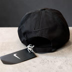 Casquette Nike black logo blanc