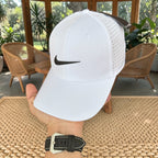 Casquette Nike blanche Référence 08