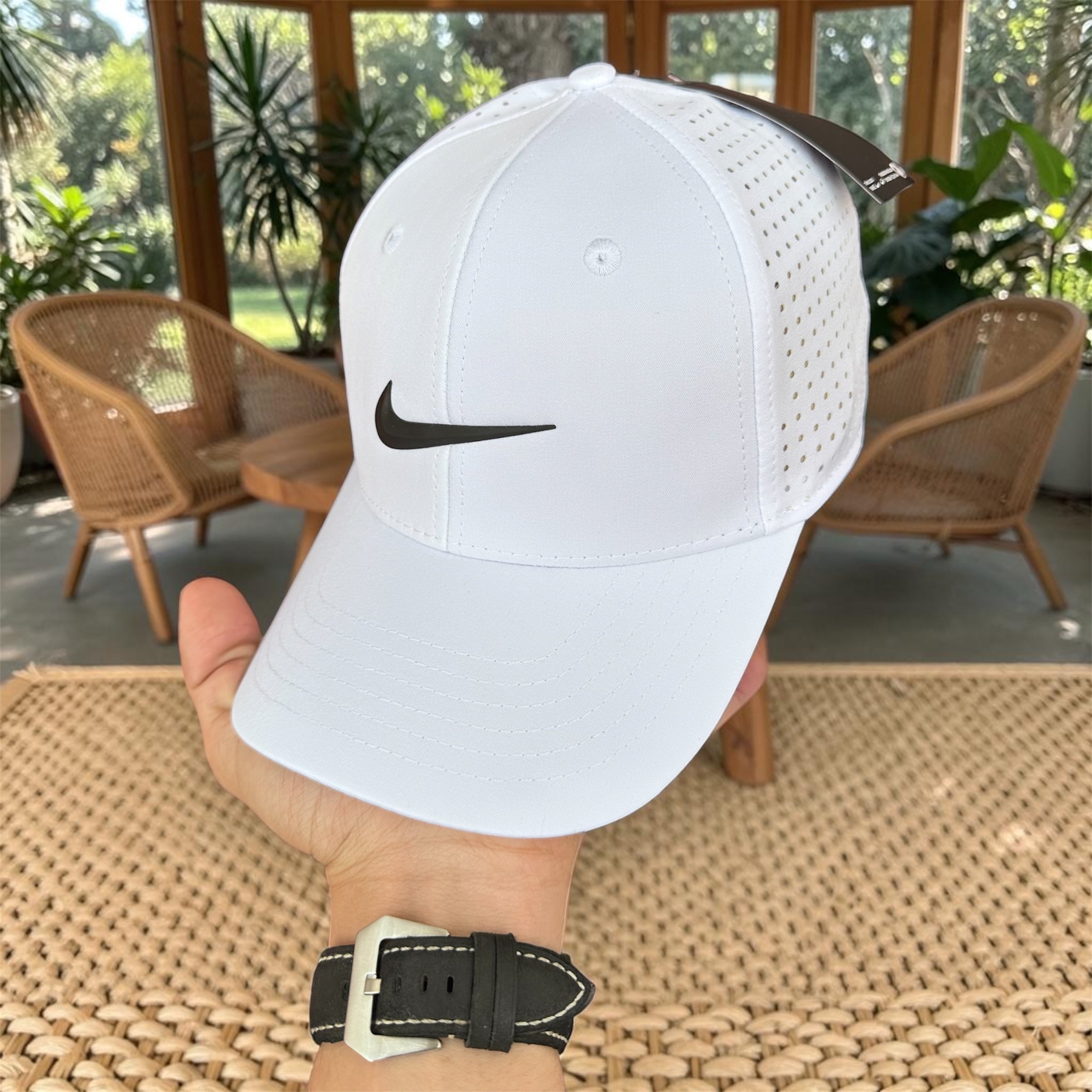 Casquette Nike blanche Référence 08