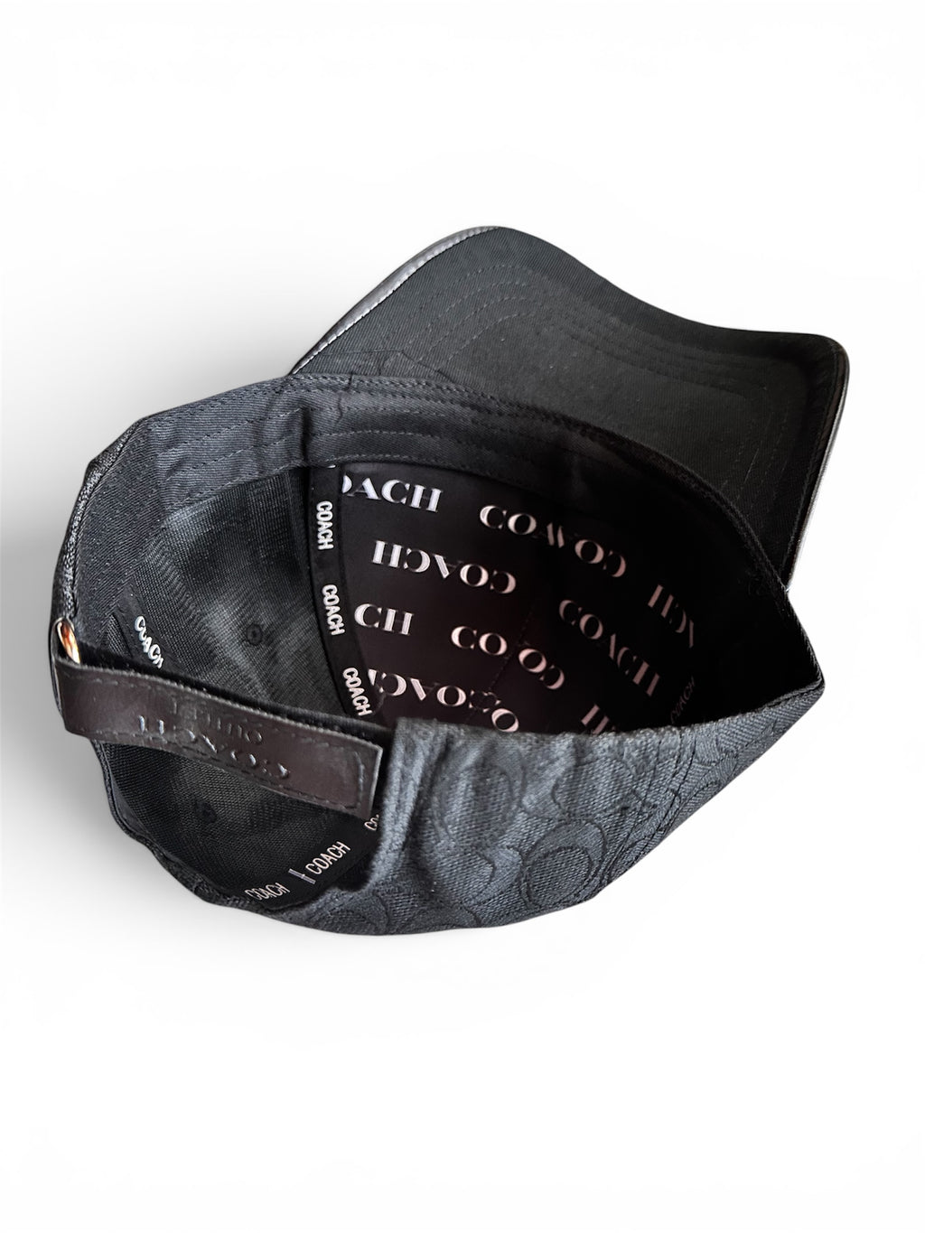 Casquette Coach noir