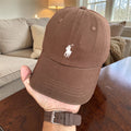 Casquette Polo Marron