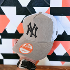 Casquette New York gris