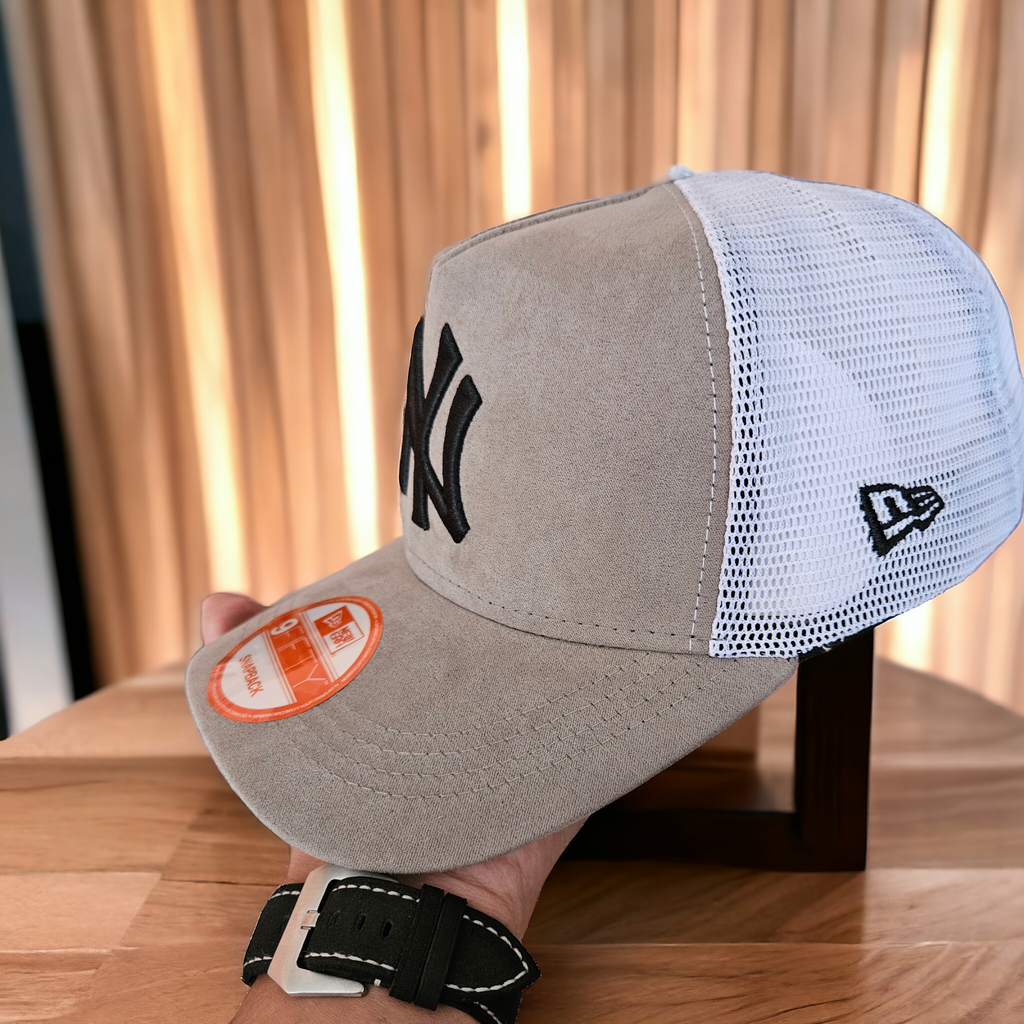 Casquette New York gris