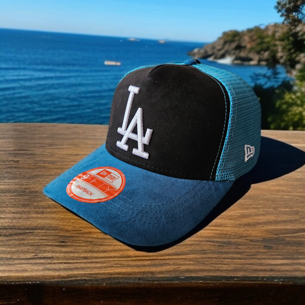 Casquette LA bleu noir