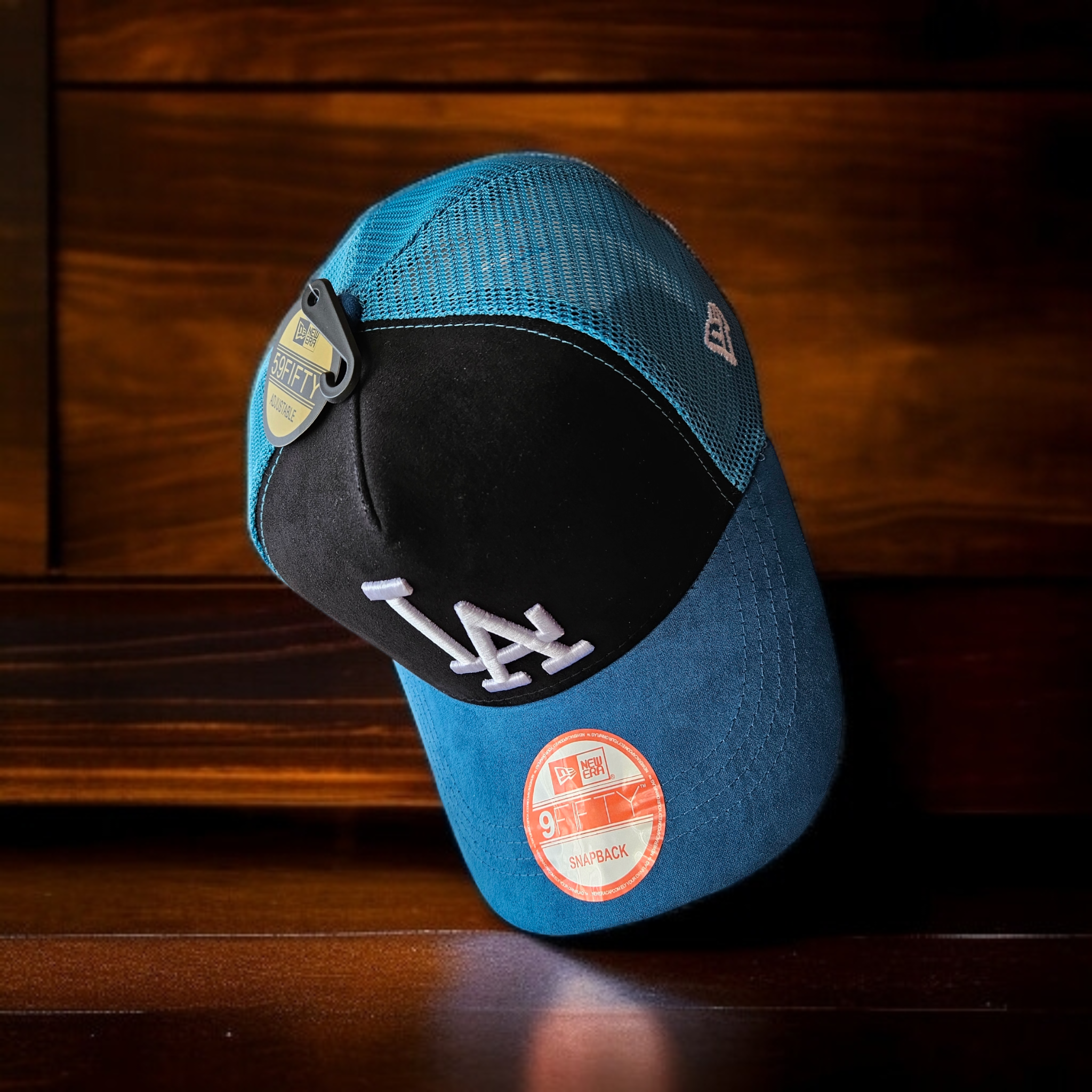 Casquette LA bleu noir